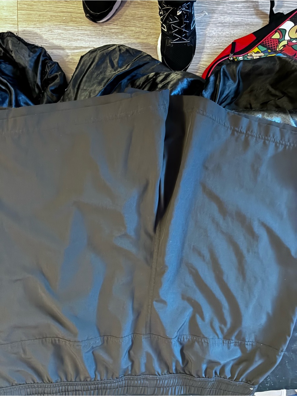 Nike Men's Black Athletic Shorts with Elastic Waist